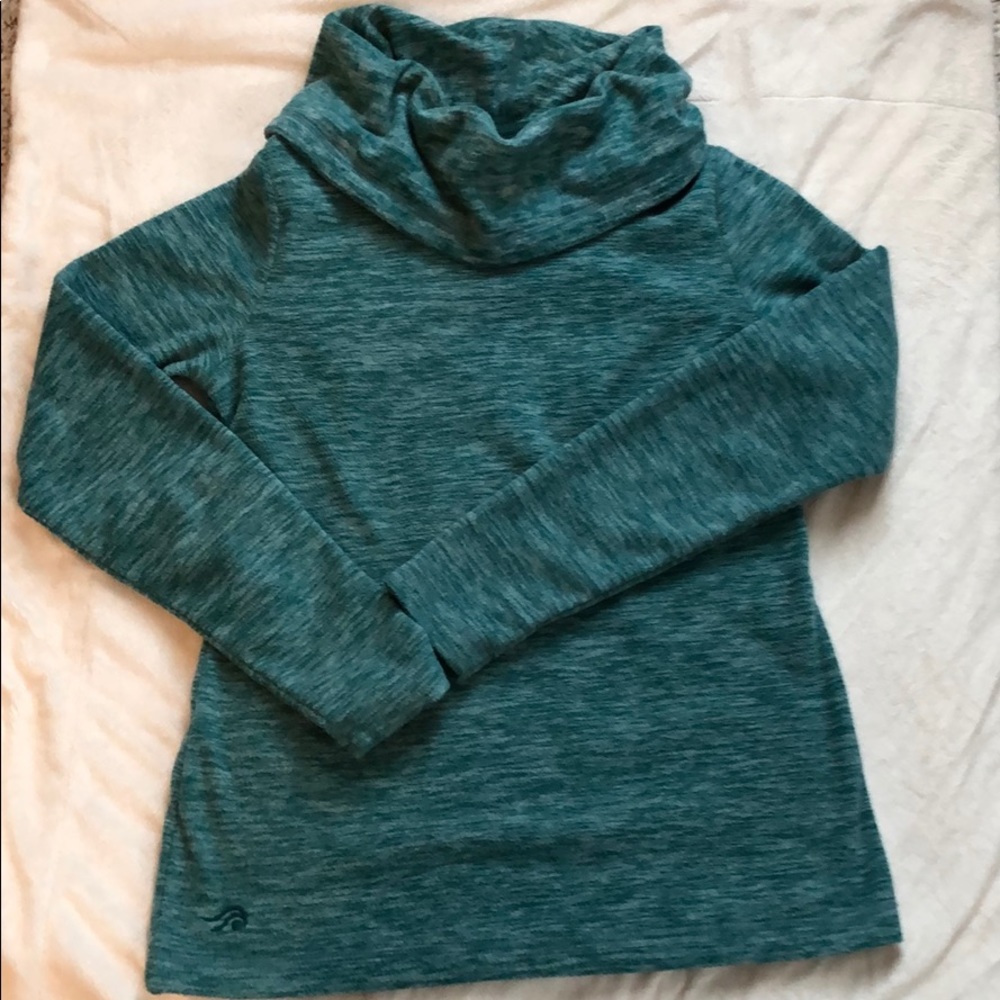 Ideology Cowl-neck long sleeve sweatshirt